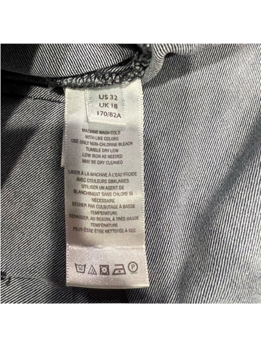 NWT free people just float on flare - cloudy indigo size 32 - Picture 6 of 7